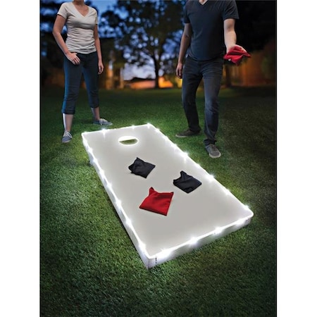 Brightz Brightz 9008296 TossBrightz Bean Bag Game LED Lighting Kit; ABS Plastics; Polyurethane & Electronics - White 9008296
